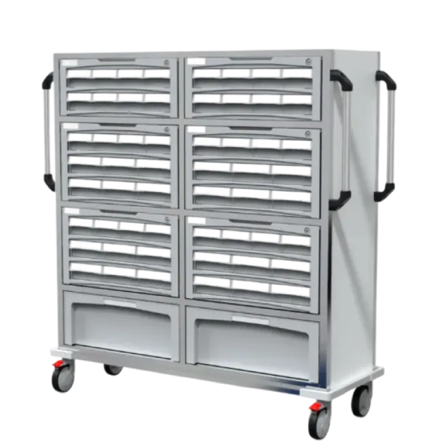 Carro Unidosis F-DNOVMED 8 Maletas