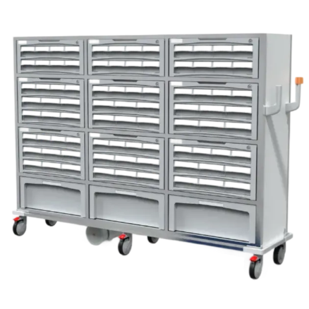 Carro Unidosis F-DNOVMED 12 Maletas